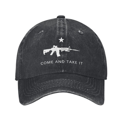 Come And Take It Printed unisex baseball cap outdoor hats adjustable cap trucker gift hat