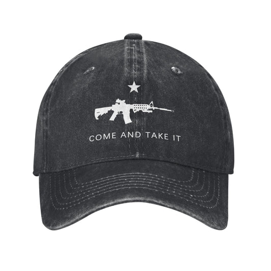 Come And Take It Printed unisex baseball cap outdoor hats adjustable cap trucker gift hat