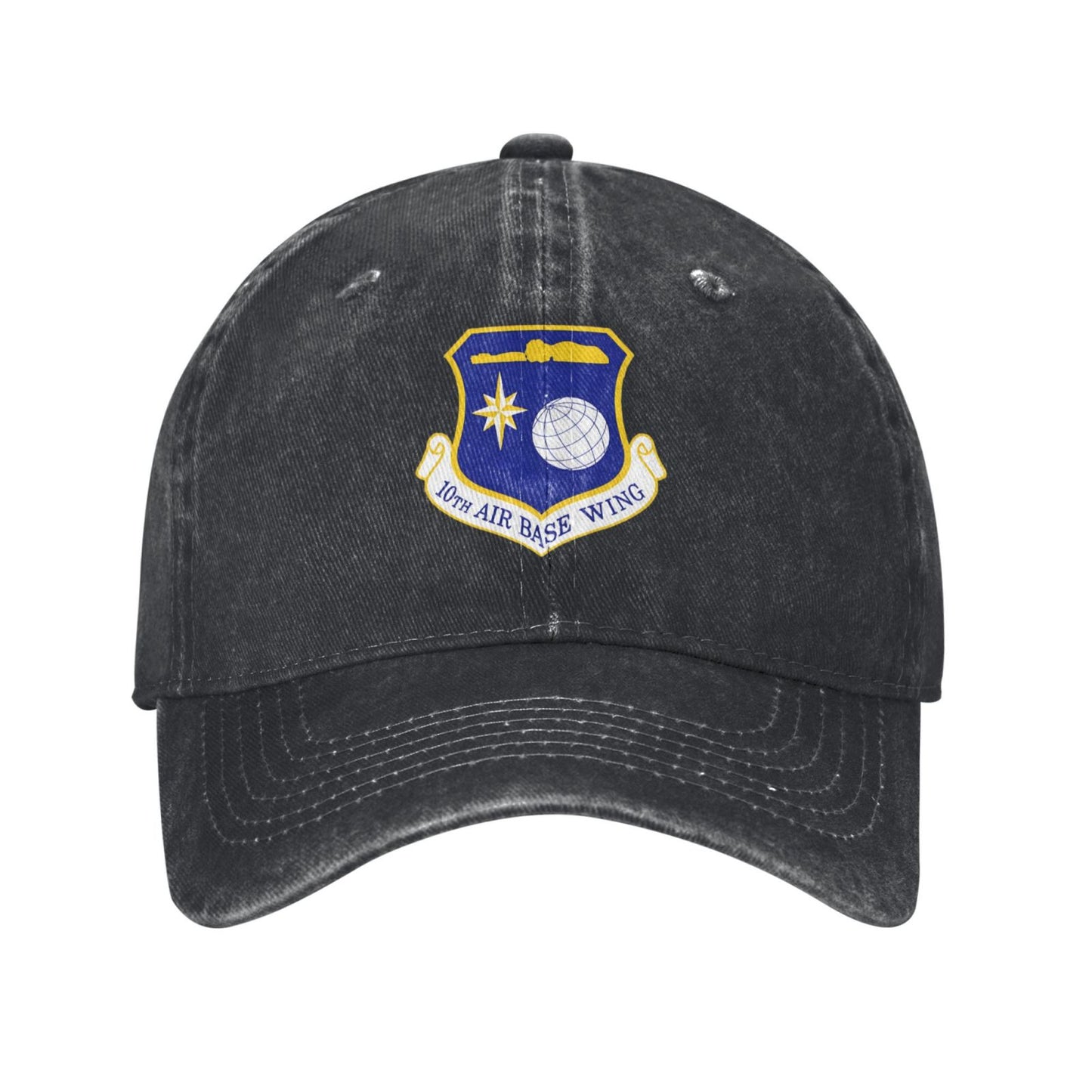 USAF 10th Air Base Wing Veteran Gift Printed unisex baseball cap outdoor hats adjustable cap trucker gift hat