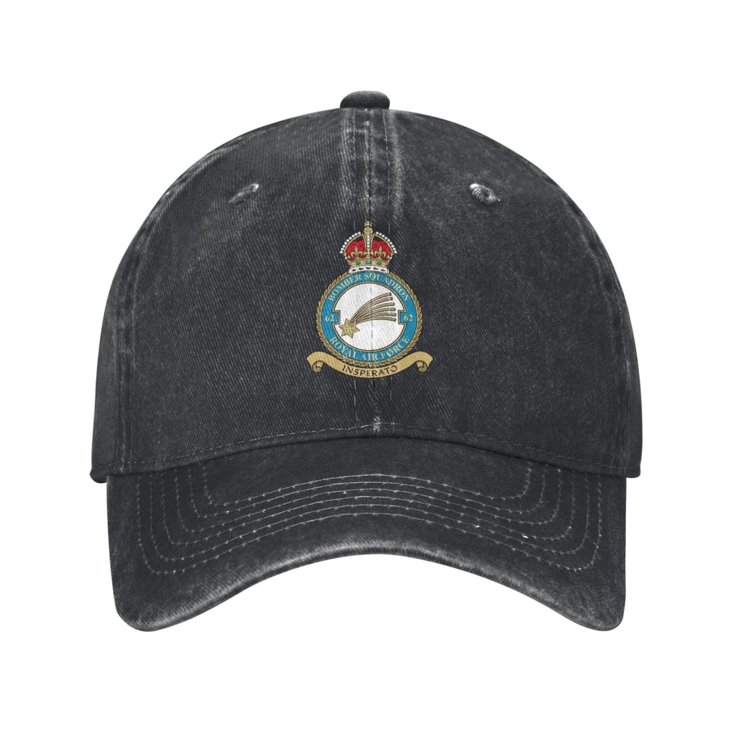 62 Bomber Squadron Printed unisex baseball cap adjustable cap outdoor trucker hat veterans Gifts
