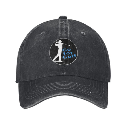 Go For Golf Printed unisex baseball cap adjustable cap outdoor sun hats trucker hat