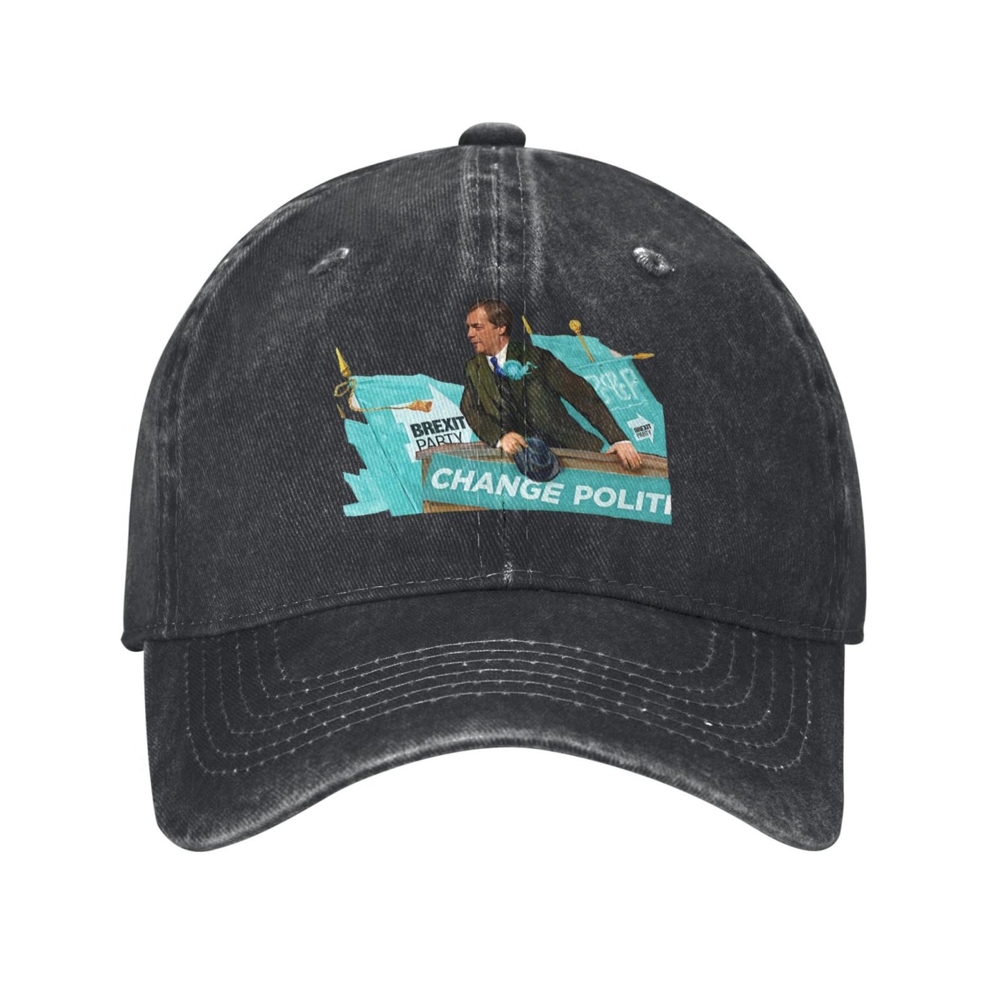 Nigel Farage Reform Party Stalin Printed unisex baseball cap adjustable cap outdoor sun hats trucker hat