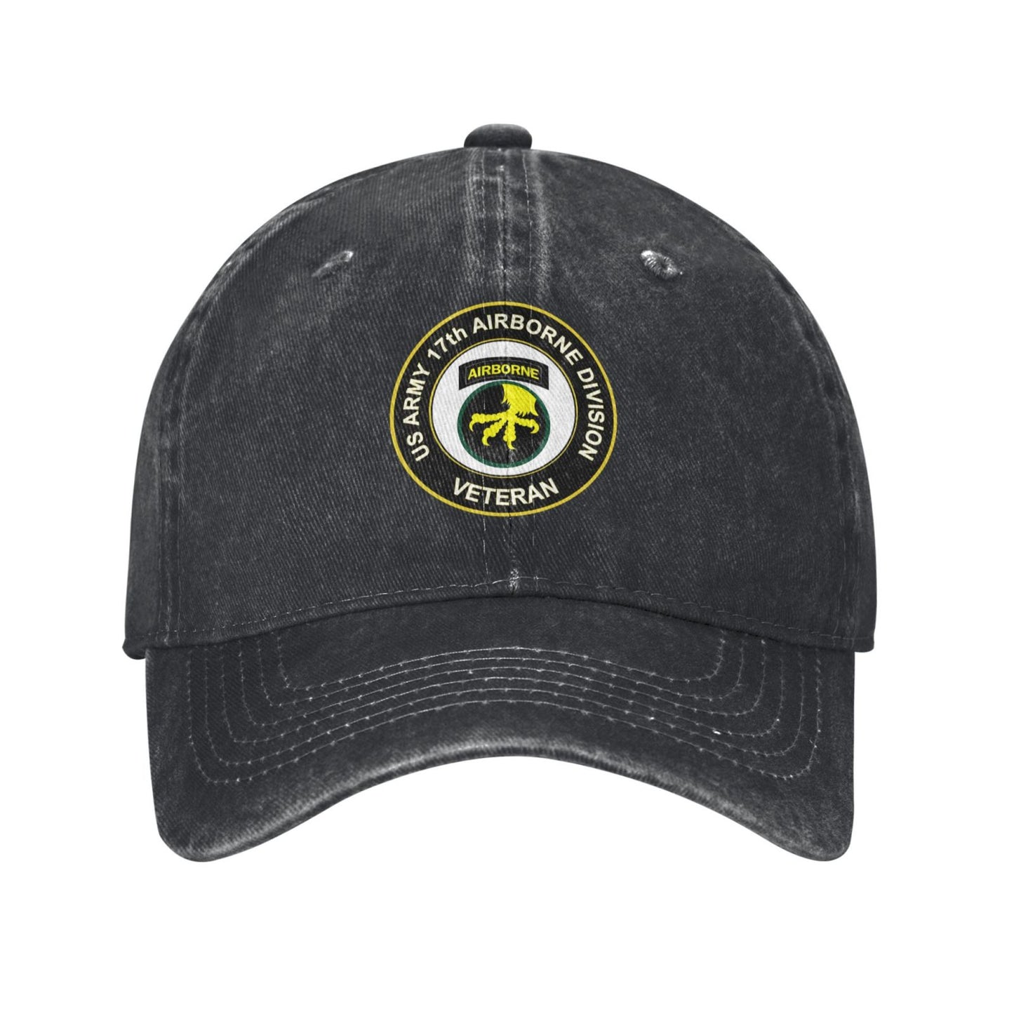 Army 17th Airborne Division Printed unisex baseball cap outdoor hats adjustable cap trucker gift hat