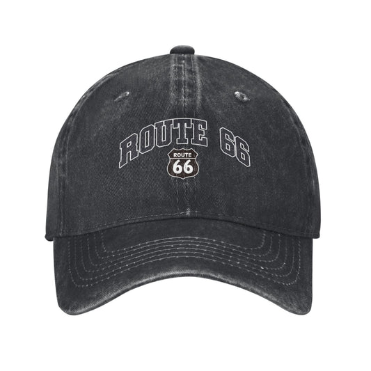 ROUTE 66 Printed unisex baseball cap adjustable cap outdoor sun hats trucker hat