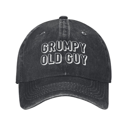 Grumpy Old Guy Printed unisex baseball cap adjustable cap outdoor sun hats trucker hat