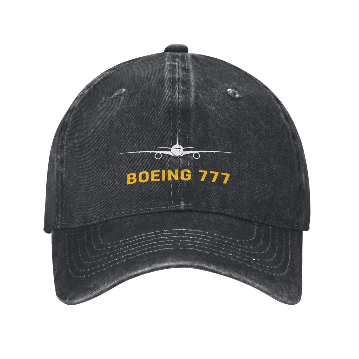 Boeing 777 Printing unisex baseball cap adjustable hats Outdoor leisure hat veteran gift
