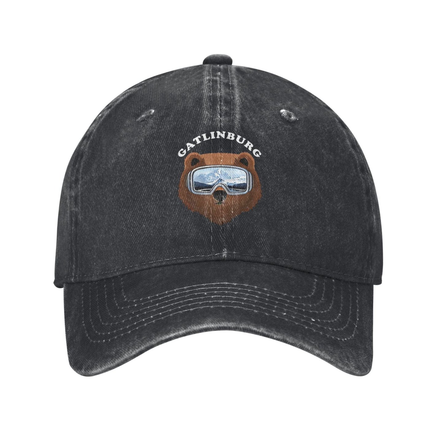 Gatlinburg Printed unisex baseball cap adjustable cap outdoor sun hats trucker hat