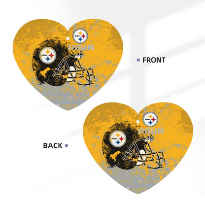 4-pcs Pittsburgh Steelers Car Air Fresheners Cards Set car aromatherapy tablets