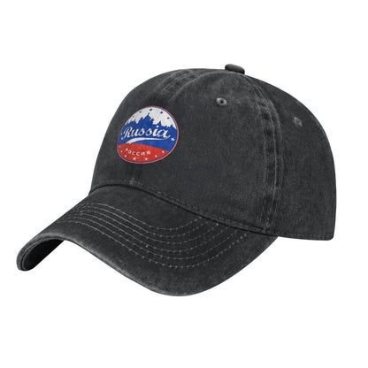 Russia Printed unisex baseball cap adjustable cap outdoor sun hats trucker hat