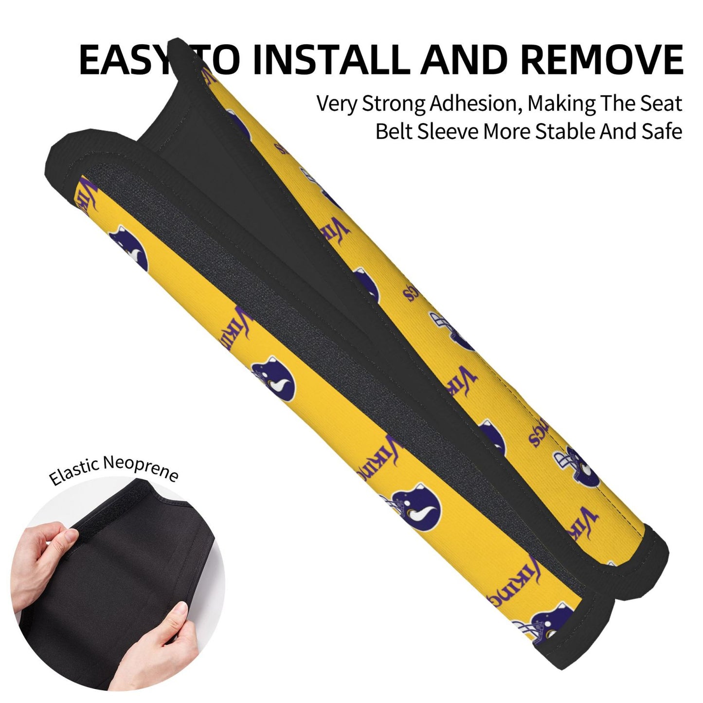 Minnesota Vikings Car seat belt shoulder strap UNISEX seat belt protective cover