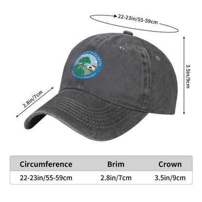 Santa Clarita California Printed unisex baseball cap adjustable cap outdoor sun hats trucker hat