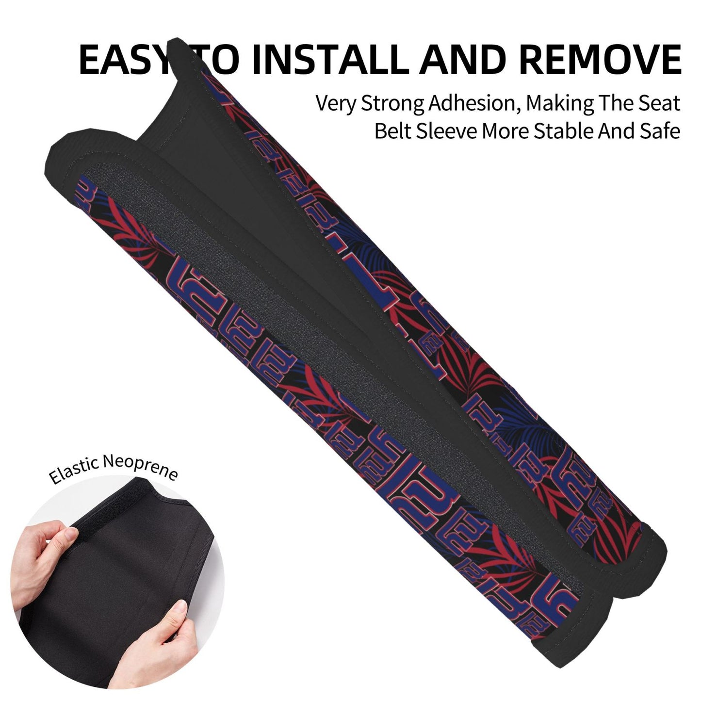 New York Giants Car seat belt protective cover personalized seat belt protective cover