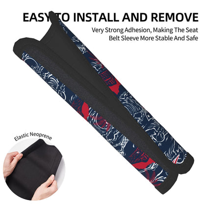 New England Patriots Car seat belt shoulder strap UNISEX seat belt protective cover