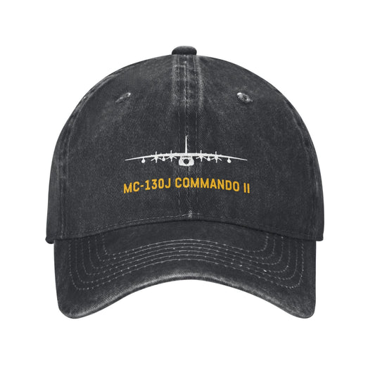 MC-130J COMMANDO II Printing unisex baseball cap adjustable hats Outdoor leisure hat veteran gift