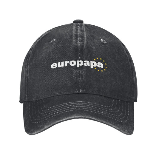 EUROPAPA Printed unisex baseball cap adjustable cap outdoor sun hats trucker hat