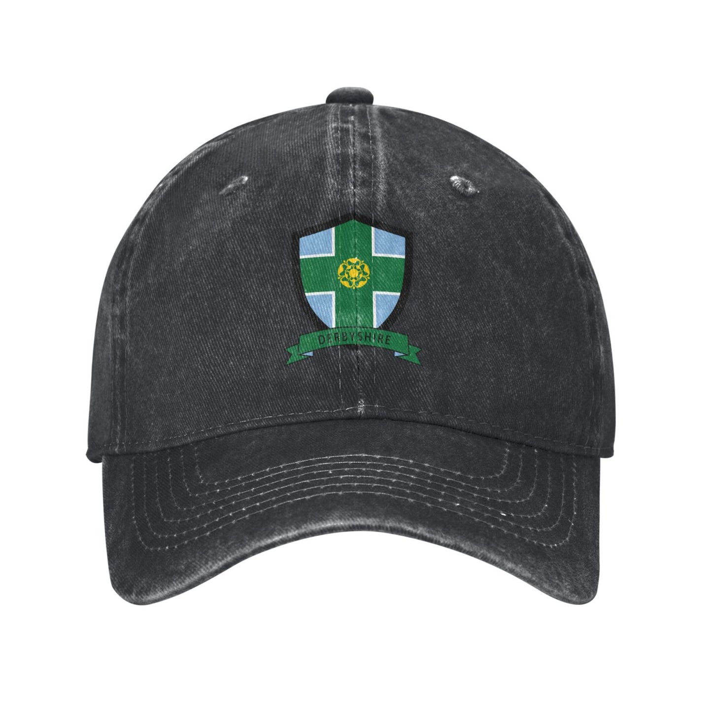 Derbyshire County Printed unisex baseball cap adjustable cap outdoor sun hats trucker hat