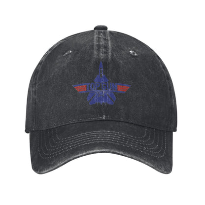 Top Gun Background Printed unisex baseball cap outdoor hats adjustable cap trucker gift hat