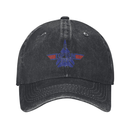 Top Gun Background Printed unisex baseball cap outdoor hats adjustable cap trucker gift hat