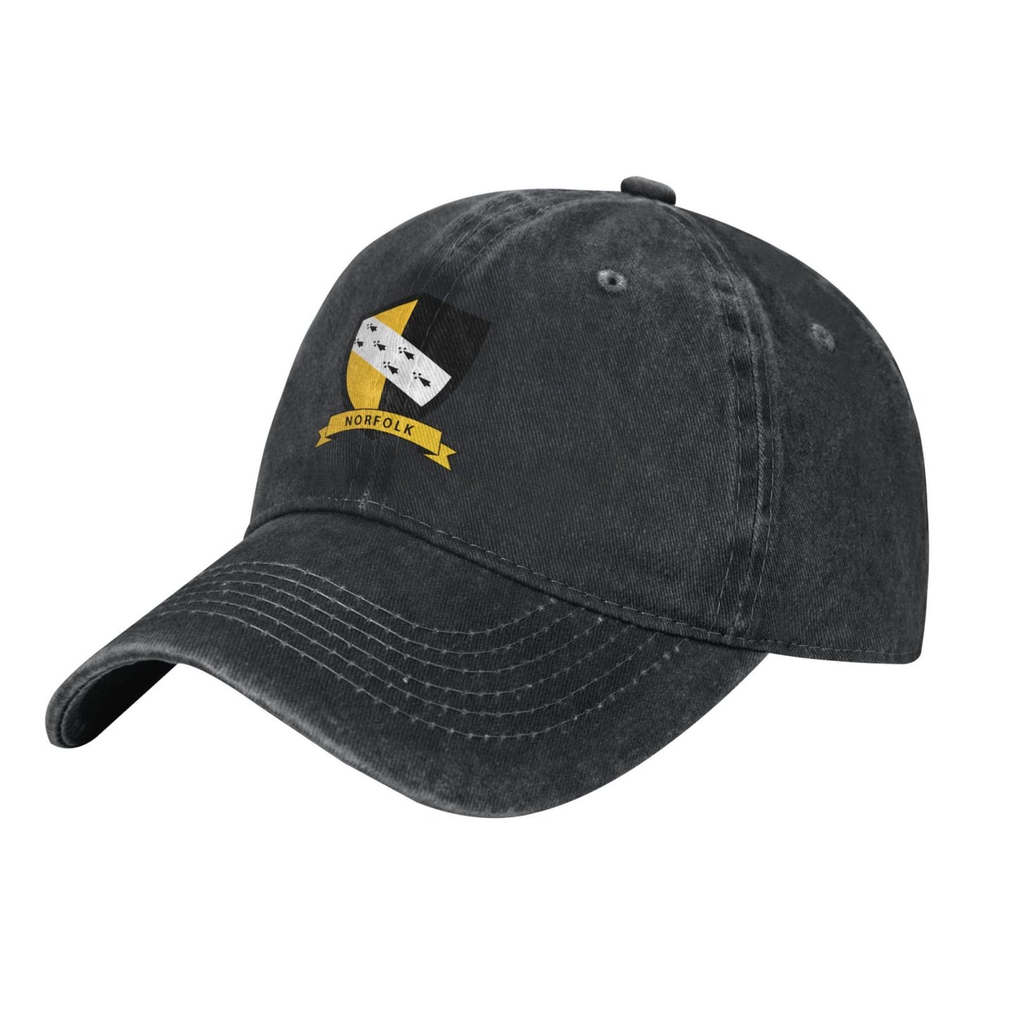 Norfolk County Printed unisex baseball cap adjustable cap outdoor sun hats trucker hat