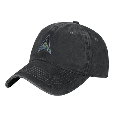 Space Delta 18 Emblem Printing unisex baseball cap adjustable cap veteran gift