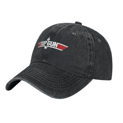 TOP GUN (2) Printed unisex baseball cap outdoor hats adjustable cap trucker gift hat