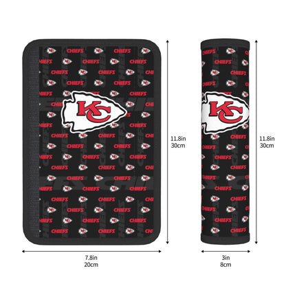 Kansas City Chiefs personalized seat belt protective cover Car seat belt protective cover