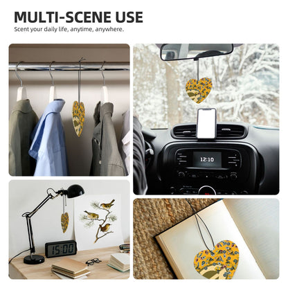 4-pcs Green Bay Packers Car Air Fresheners Cards Set car aromatherapy tablets