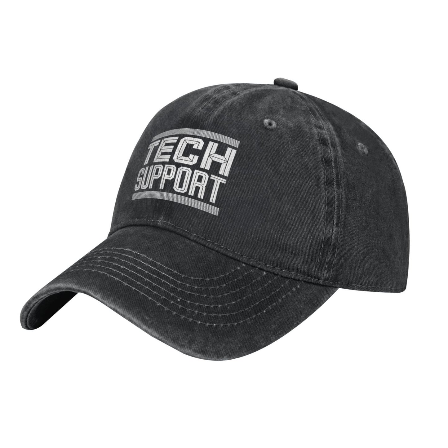 Tech Support Prints Printed unisex baseball cap adjustable cap outdoor sun hats trucker hat