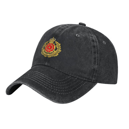 The Duke Of Lancaster's Regiment Cap Badge Printed unisex baseball cap adjustable cap outdoor trucker hat veterans Gifts