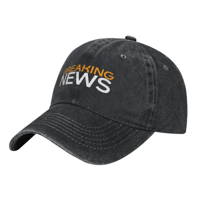 BREALING NEWS Printed unisex baseball cap adjustable cap outdoor sun hats trucker hat