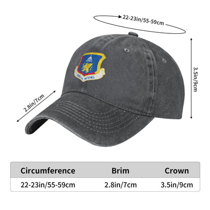 316th Wing Printing unisex baseball cap adjustable cap veteran gift