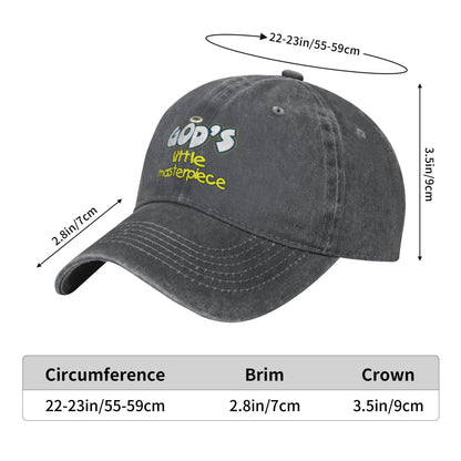 Gods Masterpiece Printed unisex baseball cap adjustable cap outdoor sun hats trucker hat