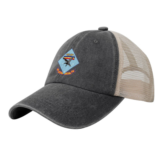 MAG 14 Insignia Printed unisex baseball cap adjustable grid baseball cap veteran gift