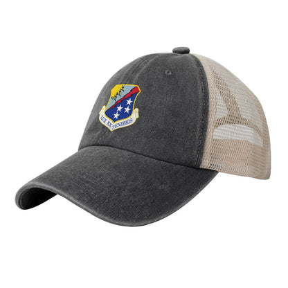 67th Network Warfare Wing Printed unisex baseball cap adjustable grid baseball cap veteran gift