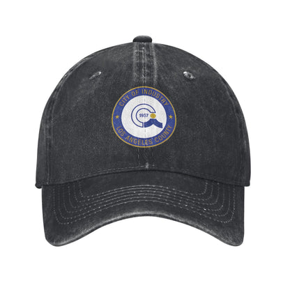City Of Industry CA Printed unisex baseball cap adjustable cap outdoor sun hats trucker hat