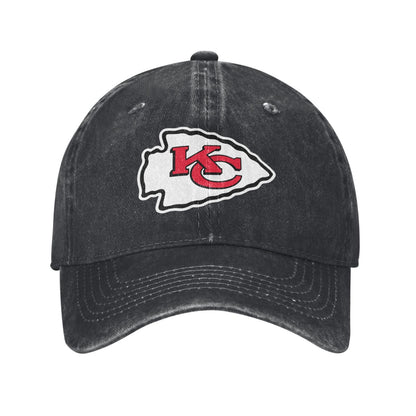 KC Printed unisex baseball cap outdoor hats adjustable cap trucker gift hat