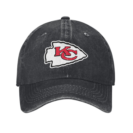 KC Printed unisex baseball cap outdoor hats adjustable cap trucker gift hat