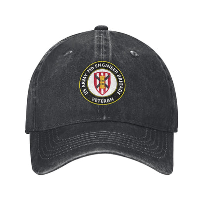 7th Engineer Brigade Printed unisex baseball cap outdoor hats adjustable cap trucker gift hat