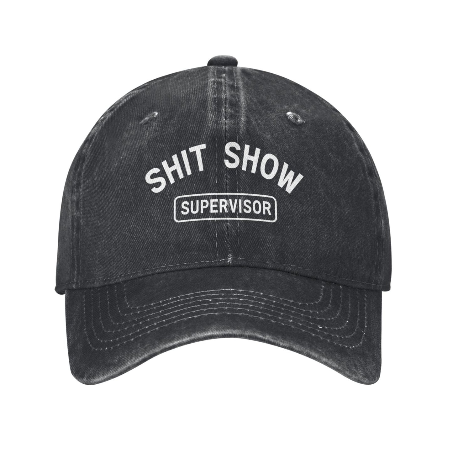 SHIT SHOW SUPERVISOR Printed unisex baseball cap adjustable cap outdoor sun hats trucker hat