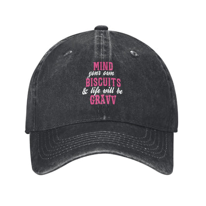 MIND BISCUITS GRAVV Printed unisex baseball cap adjustable cap outdoor sun hats trucker hat
