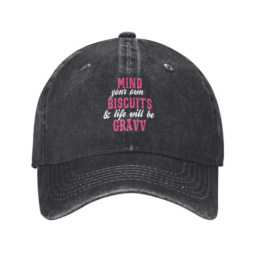 MIND BISCUITS GRAVV Printed unisex baseball cap adjustable cap outdoor sun hats trucker hat