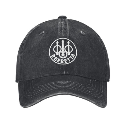 Military Fan Beretta Gun Printed unisex baseball cap adjustable cap outdoor trucker hat veterans Gifts