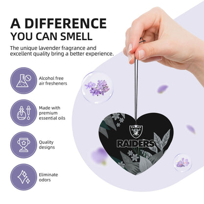 4pcs- Las Vegas Raiders car aromatherapy tablets Car Air Fresheners Cards Set