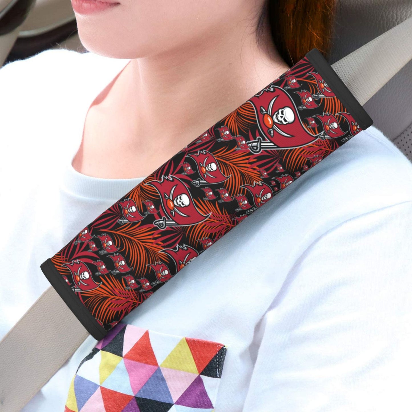 Tampa Bay Buccaneers Car seat belt protective cover personalized seat belt protective cover