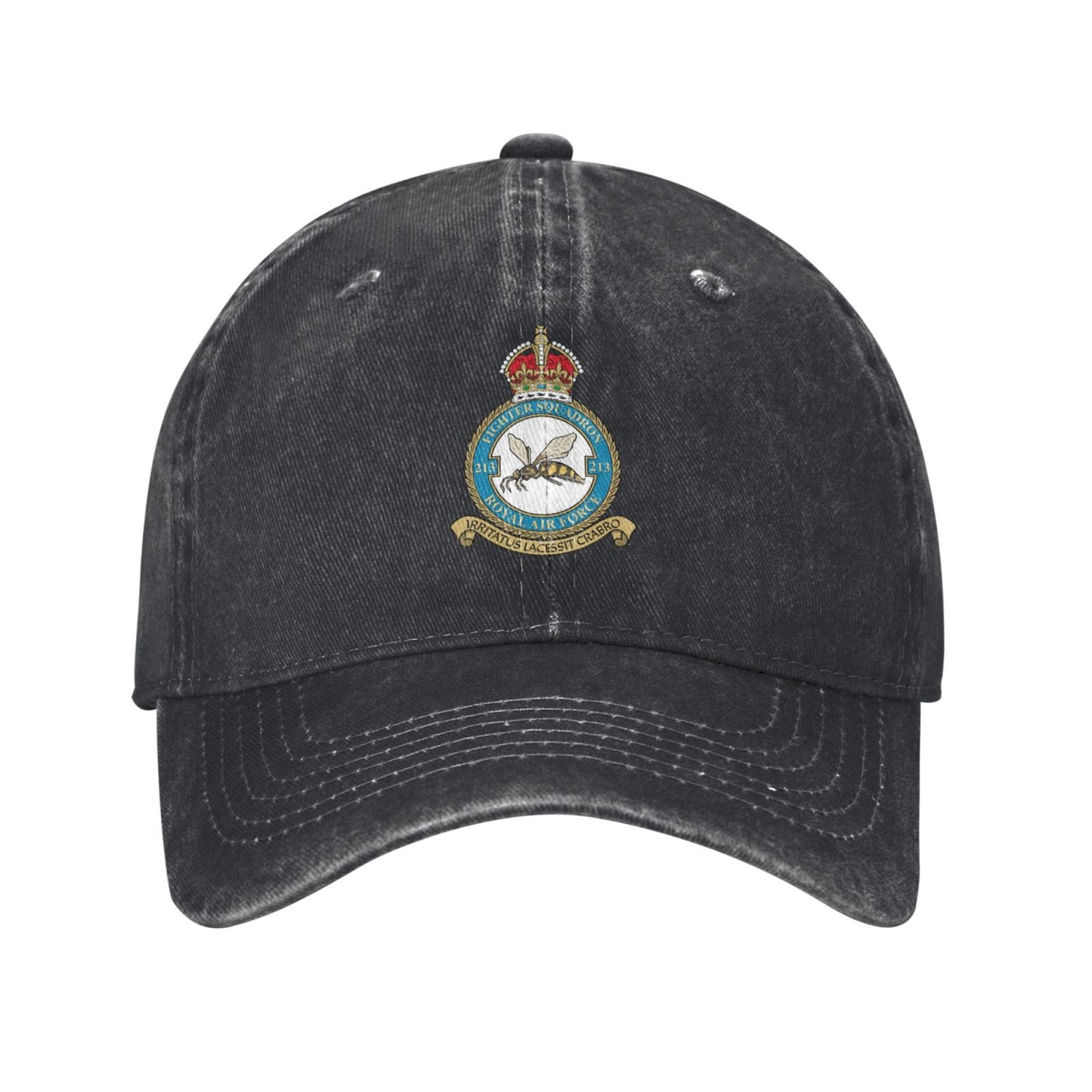 213 Fighter Squadron Printed unisex baseball cap adjustable cap outdoor trucker hat veterans Gifts