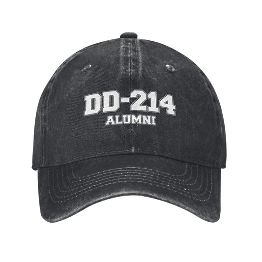 DD-214 Alumni Printed unisex baseball cap outdoor hats adjustable cap trucker gift hat