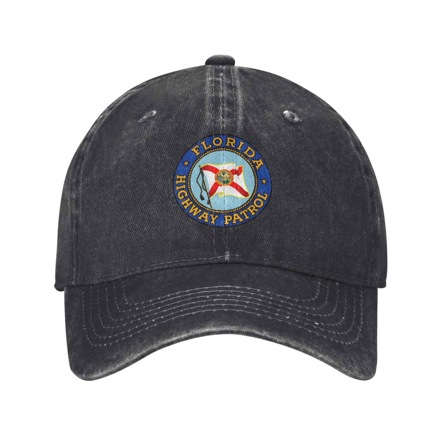 Florida Highway Patrol Printed unisex baseball cap outdoor hats adjustable cap trucker gift hat