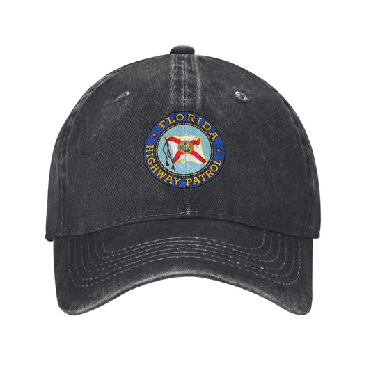 Florida Highway Patrol Printed unisex baseball cap outdoor hats adjustable cap trucker gift hat