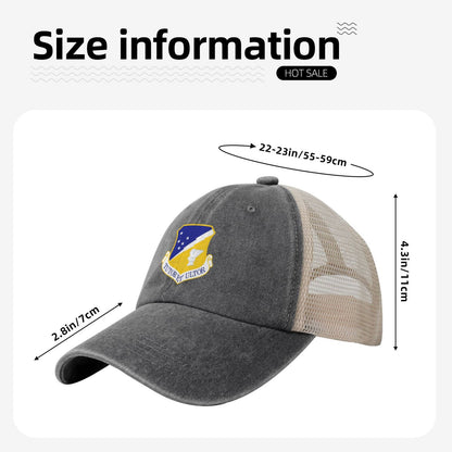 49th Fighter Wing Printed unisex baseball cap adjustable grid baseball cap veteran gift
