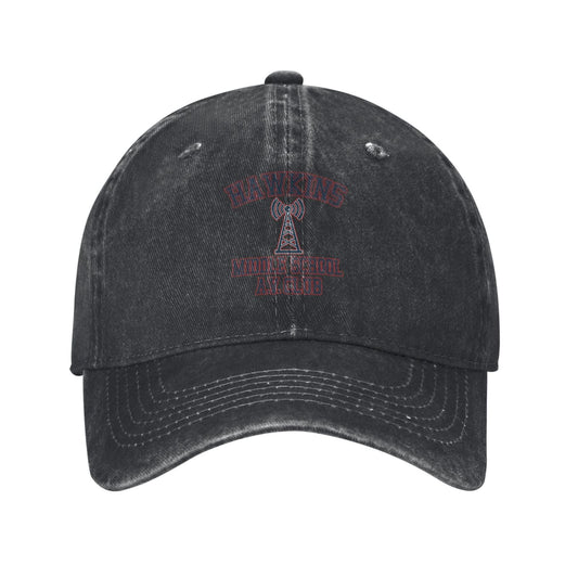 Hawkins Middle School AV Club Printed unisex baseball cap adjustable cap outdoor sun hats trucker hat